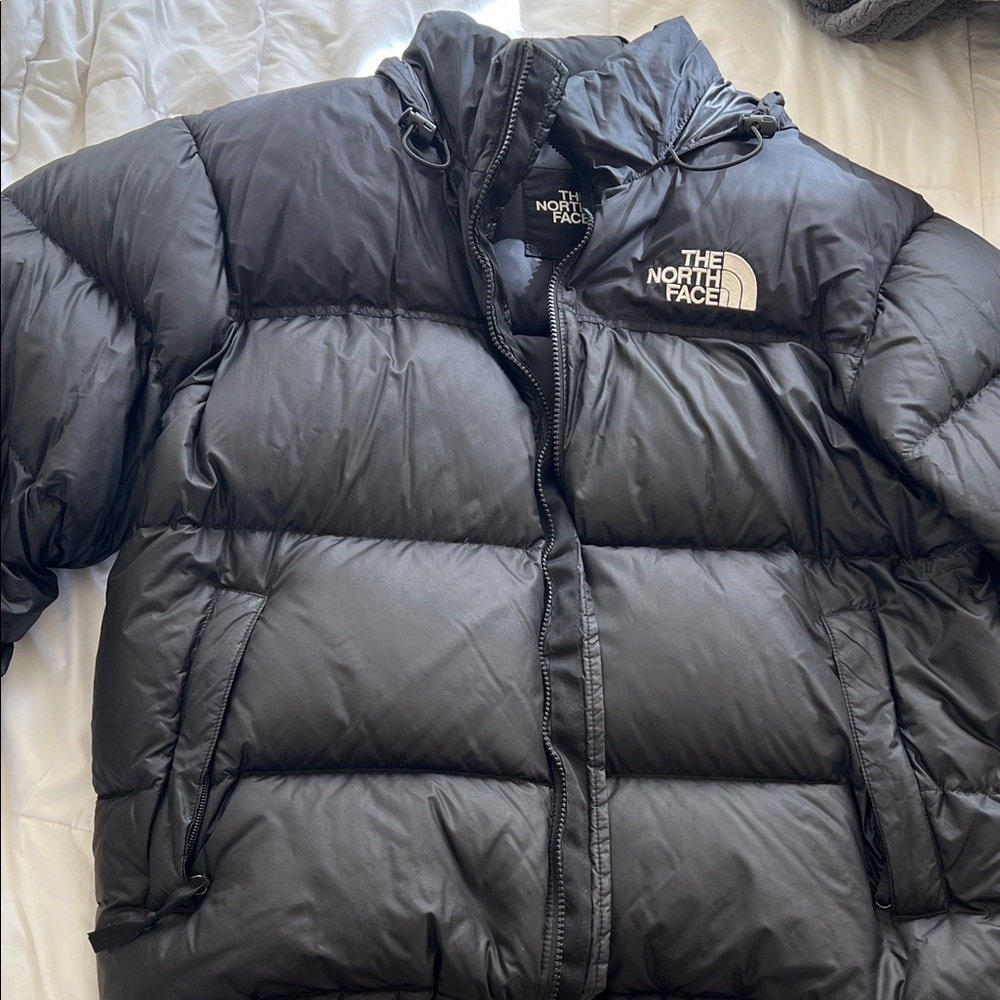 The North Face Charcoal Puffer Jacket
